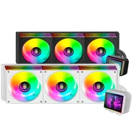 Mars Gaming ML-VISIONII360 Refrigeración Líquida 360mm ARGB Blanca con Pantalla IPS